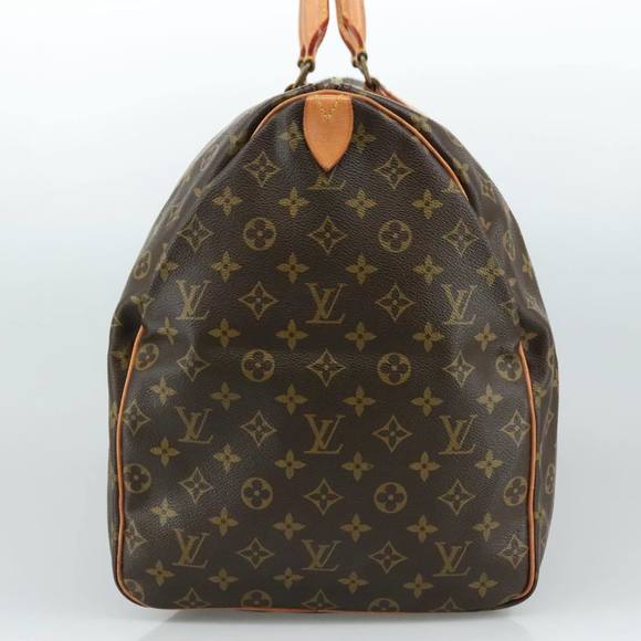 LOUIS VUITTON Monogram Keepall 60 Boston Bag M41422 LV Auth 102746 - Picture 4 of 16